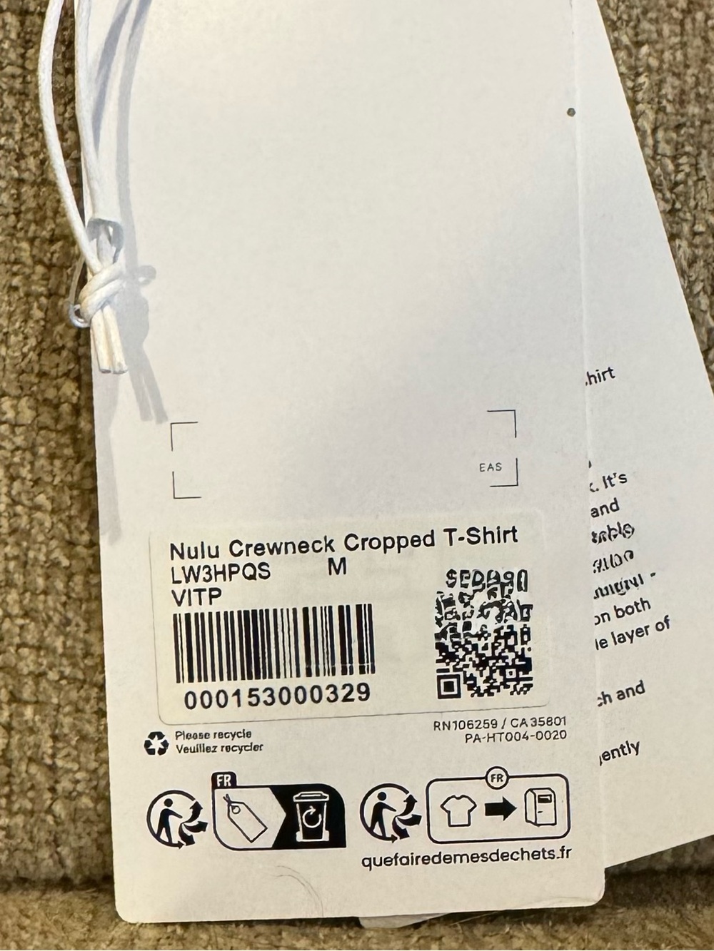 Lululemon - Nulu Crewneck Cropped Tight Fit - Picture 4 of 5
